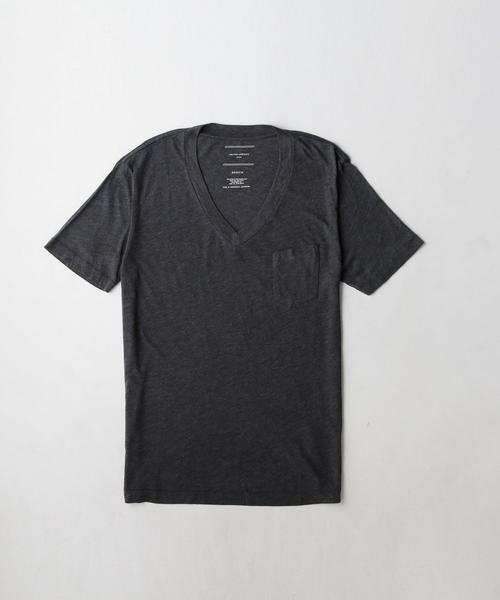 UNITED ARROWS(ユナイテッドアローズ)の「◎UAS USA V/N◆(Tシャツ/カットソー・メンズ・イエロー/ケリー/ホワイト/ネイビー/グレー・SMALL/LARGE/X-LARGE/X-SMALL/MEDIUM/XX-LARGE)」の4枚目の写真