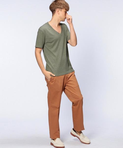 UNITED ARROWS(ユナイテッドアローズ)の「◎UAS USA V/N◆(Tシャツ/カットソー・メンズ・イエロー/ケリー/ホワイト/ネイビー/グレー・SMALL/LARGE/X-LARGE/X-SMALL/MEDIUM/XX-LARGE)」の10枚目の写真