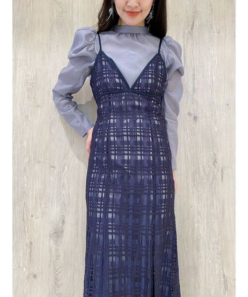 美品☆MERCURYDUO マーキュリーデュオ　パワショルレースドレス　黒　M パワショルレースドレス｜マーキュリーデュオ（MERCURYDUO）公式