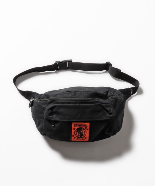 UNIVERSAL OVERALL(ユニバーサルオーバーオール)の「UNIVERSAL OVERALL/ユニバーサルオーバーオール 2WAY waist bag ウエストバック ボディバッグ(ボディバッグ/ウエストポーチ・メンズ・ブラック/ベージュ/カーキ・ONE SIZE)」の1枚目の写真