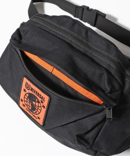 UNIVERSAL OVERALL(ユニバーサルオーバーオール)の「UNIVERSAL OVERALL/ユニバーサルオーバーオール 2WAY waist bag ウエストバック ボディバッグ(ボディバッグ/ウエストポーチ・メンズ・ブラック/ベージュ/カーキ・ONE SIZE)」の4枚目の写真