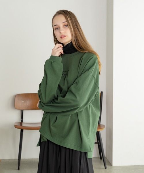 EDDEN ELLEN(エデンエレン)の「【EDDEN ELLEN】ヘビーウェイトシンプルロゴロンT(Tシャツ/カットソー・メンズ・ブルー/ブラック/カーキ/オレンジ/ホワイト・X-SMALL/SMALL/MEDIUM/LARGE)」の4枚目の写真