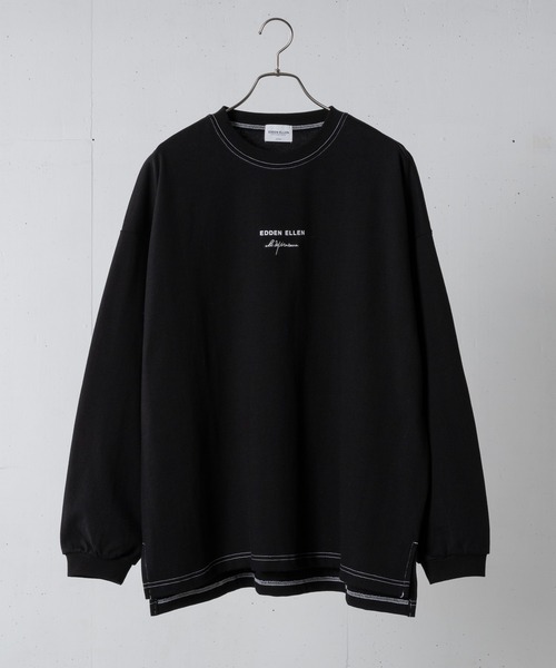 EDDEN ELLEN(エデンエレン)の「【EDDEN ELLEN】ヘビーウェイトシンプルロゴロンT(Tシャツ/カットソー・メンズ・ブルー/ブラック/カーキ/オレンジ/ホワイト・X-SMALL/SMALL/MEDIUM/LARGE)」の14枚目の写真