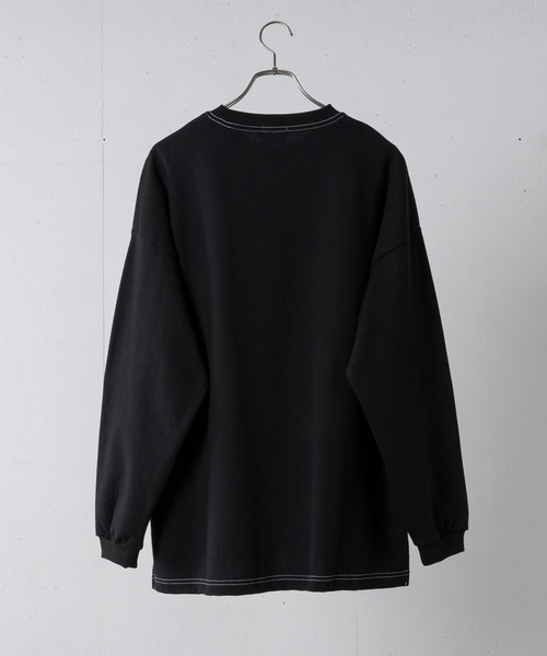 EDDEN ELLEN(エデンエレン)の「【EDDEN ELLEN】ヘビーウェイトシンプルロゴロンT(Tシャツ/カットソー・メンズ・ブルー/ブラック/カーキ/オレンジ/ホワイト・X-SMALL/SMALL/MEDIUM/LARGE)」の15枚目の写真