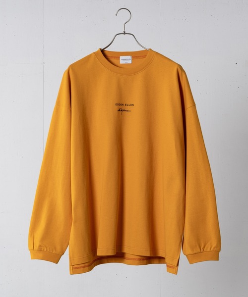 EDDEN ELLEN(エデンエレン)の「【EDDEN ELLEN】ヘビーウェイトシンプルロゴロンT(Tシャツ/カットソー・メンズ・ブルー/ブラック/カーキ/オレンジ/ホワイト・X-SMALL/SMALL/MEDIUM/LARGE)」の22枚目の写真