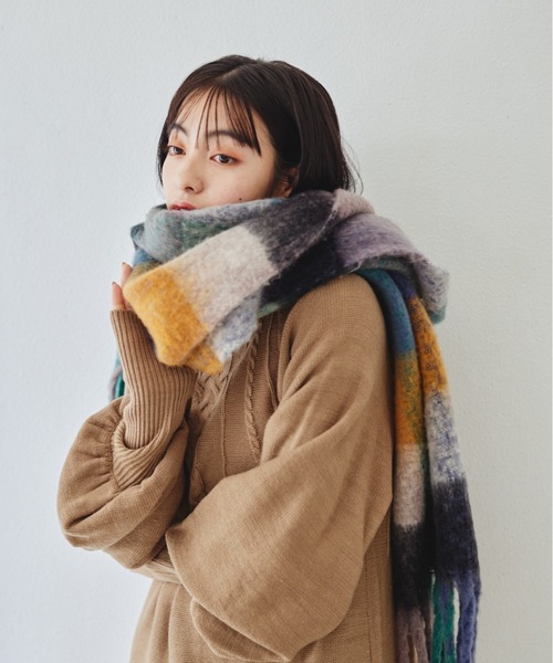 idem(イデム)の「arm warmers knit onepiece/アームウォーマ―ニットワンピース【Sサイズ展開あり】(ワンピース・レディース・アイボリー/モカ・FREE/SMALL)」の3枚目の写真