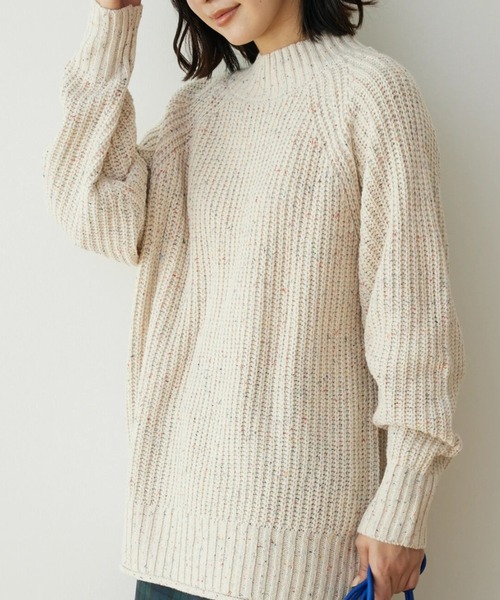 Green Parks（グリーンパークス）の「ネップニットプルオーバー（ニット/セーター）」 WEAR