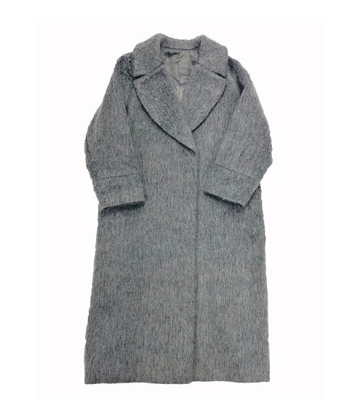 anuans（アニュアンス）の「ビッグラペルシャギーコート（チェスター