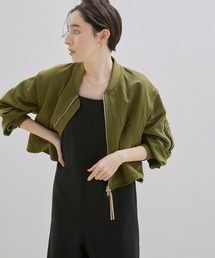 SALON adam et rope' | 【ベスト / ジレ 着用可能】マルチウェイ MA-1(MA-1)