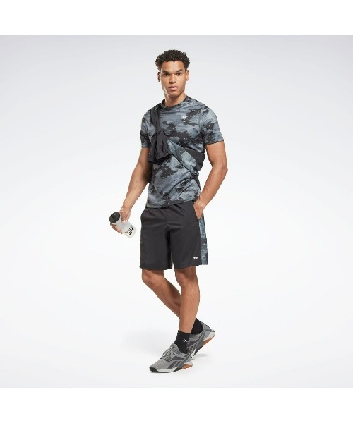 Reebok(リーボック)の「トレイン カモ ウォウブン ショートパンツ / TRAIN CAMO WOVEN SHORT(その他パンツ・メンズ・グリーン/ブラック/アーミー/ネイビー・LARGE/X-LARGE/X-SMALL/SMALL/MEDIUM/XX-LARGE/XXX-LARGE)」の11枚目の写真
