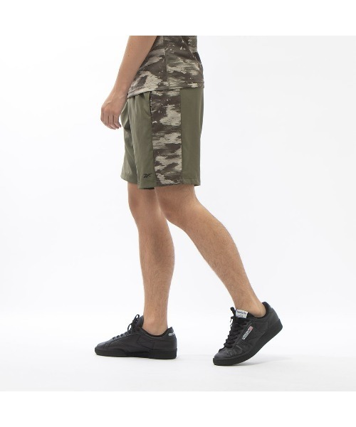 Reebok(リーボック)の「トレイン カモ ウォウブン ショートパンツ / TRAIN CAMO WOVEN SHORT(その他パンツ・メンズ・グリーン/ブラック/アーミー/ネイビー・LARGE/X-LARGE/X-SMALL/SMALL/MEDIUM/XX-LARGE/XXX-LARGE)」の14枚目の写真