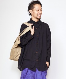 チャイハネ（チャイハネ）の「【チャイハネ】yul ネパールコットンドルマンスリーブシャツ（シャツ/ブラウス）」