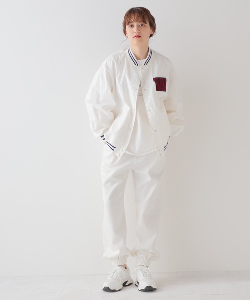 Honeys（ハニーズ）の「スタジャン（スタジャン・レディース・グリーン/ホワイト/ネイビー/ブラック・M/S/L）」の5枚目の写真
