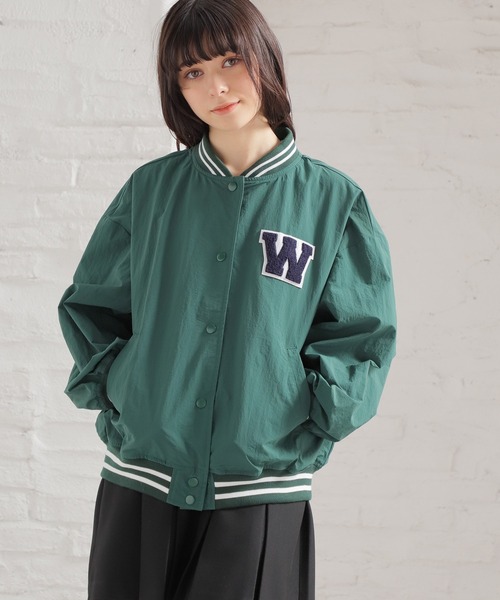 Honeys（ハニーズ）の「スタジャン（スタジャン・レディース・グリーン/ホワイト/ネイビー/ブラック・M/S/L）」の18枚目の写真