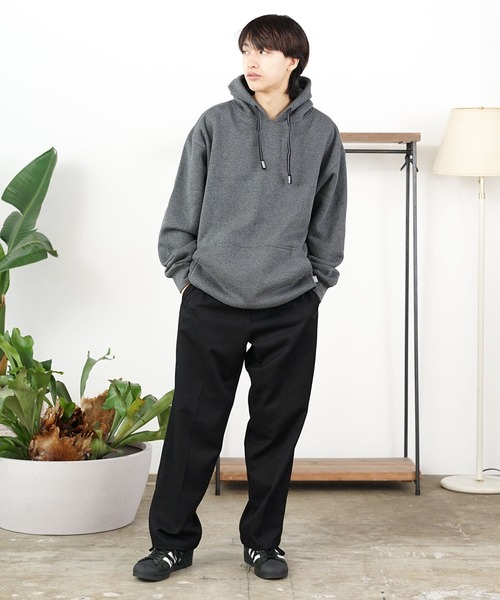 PRO CLUB （プロクラブ）の「Pro Club/プロクラブ  PRO CLUB Parka 13 oz プルオーバー パーカー フーディー（パーカー・メンズ・ブラック/ホワイト/チャコールグレー/グレー・S/XL/L/M）」の6枚目の写真