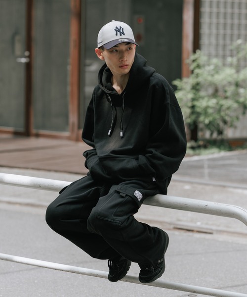 PRO CLUB （プロクラブ）の「Pro Club/プロクラブ  PRO CLUB Parka 13 oz プルオーバー パーカー フーディー（パーカー・メンズ・ブラック/ホワイト/チャコールグレー/グレー・S/XL/L/M）」の11枚目の写真