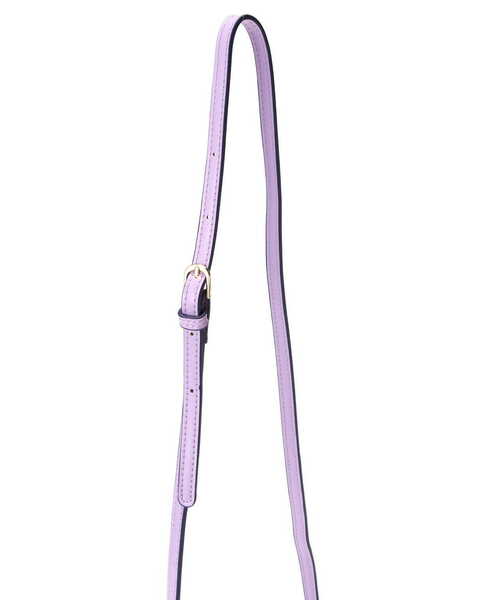 N.（N. Natural Beauty Basic）（エヌエヌナチュラルビューティーベーシック）の「横型ミニショルダーバッグ（トートバッグ・レディース・パープル/ホワイト・ﾌﾘ-）」の16枚目の写真