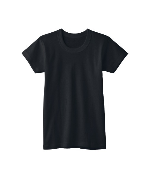こどもグンゼ（コドモグンゼ）の「こどもグンゼ 男の子 半袖Tシャツ 抗菌防臭 部屋干し対応 2枚組　本体綿100％（インナーウェア/肌着・キッズ・ブラック/ホワイト・150/130/110/120/140/170/100/160）」の13枚目の写真