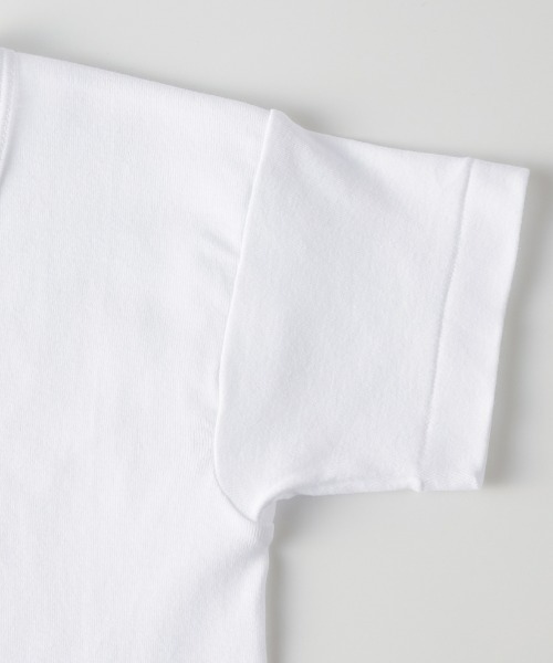 こどもグンゼ（コドモグンゼ）の「こどもグンゼ 男の子 半袖Tシャツ 抗菌防臭 部屋干し対応 2枚組　本体綿100％（インナーウェア/肌着・キッズ・ブラック/ホワイト・150/130/110/120/140/170/100/160）」の7枚目の写真