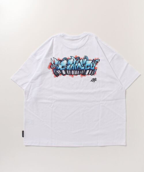 DC(ディーシー)の「【ムラサキスポーツ別注】DC/ディーシー×Takeee8コラボモデル オーバーサイズTシャツ バックプリント グラフィックTee/クルーネック ヘビーウェイト DST232050(Tシャツ/カットソー・メンズ・グリーン/ブラック/ホワイト・M/L/XL)」の22枚目の写真
