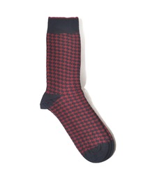 DEMOCRATIQUE SOCKS（デモクラティックソックス）の「【DEMOCRATIQUE SOCKS/デモクラティックソックス】クルーソックス千鳥格子柄靴下 "HOUNDSTOOTH" from Denmark Copenhagen（ソックス/靴下）」