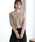 ElegChic�i�G���O�V�b�N�j�́u�R�b�g���X�N�G�A�l�b�N�v���I�[�o�[�iT�V���c/�J�b�g�\�[�j�v�b�O���C�b�V���x�[�W��
