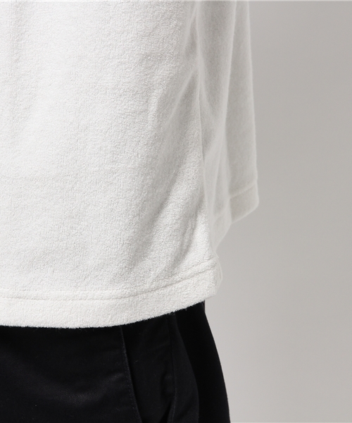 CIAOPANIC（チャオパニック）の「【Ciaopanic】　パイルTee-1（Tシャツ/カットソー・メンズ・ホワイト/ネイビー/グレー・MEDIUM/LARGE）」の10枚目の写真