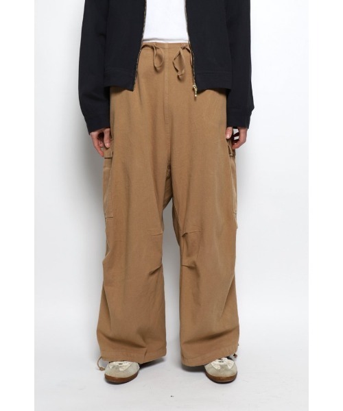 Badhiya(バディ―ヤ)の「BDU PANTS - twill(カーゴパンツ・メンズ・スミクロ/ベージュ・FREE)」の17枚目の写真