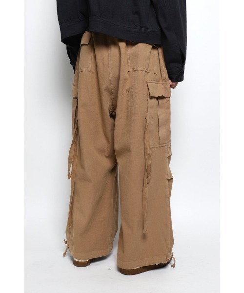 Badhiya(バディ―ヤ)の「BDU PANTS - twill(カーゴパンツ・メンズ・スミクロ/ベージュ・FREE)」の15枚目の写真