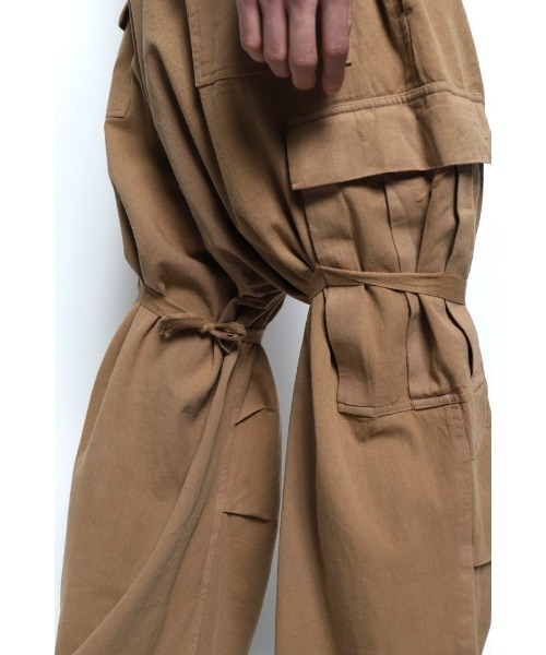 Badhiya(バディ―ヤ)の「BDU PANTS - twill(カーゴパンツ・メンズ・スミクロ/ベージュ・FREE)」の7枚目の写真