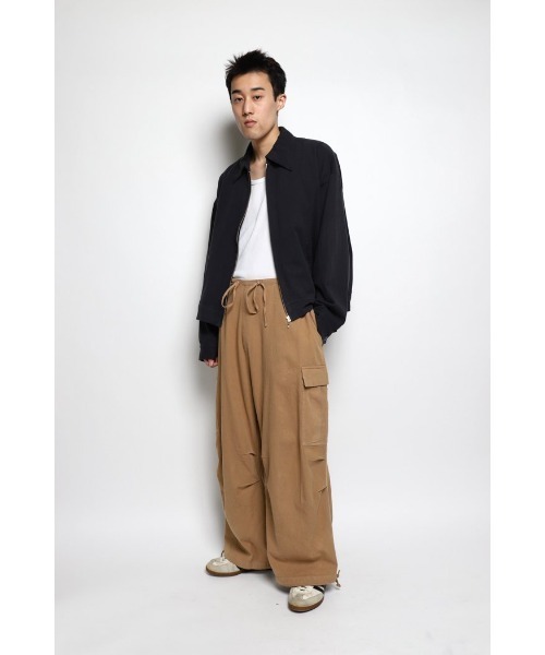 Badhiya(バディ―ヤ)の「BDU PANTS - twill(カーゴパンツ・メンズ・スミクロ/ベージュ・FREE)」の4枚目の写真
