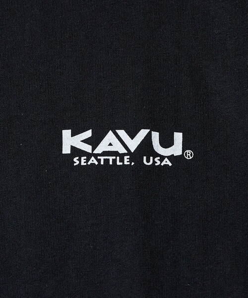 FREAK'S STORE(フリークスストア)の「【限定展開】KAVU×FREAK'S STORE/カブー 別注 ビッグシルエット バックプリントTシャツ/TOUR TEE(Tシャツ/カットソー・メンズ・ホワイト/ブラック/ベージュ/グリーン・SMALL/MEDIUM/LARGE)」の14枚目の写真
