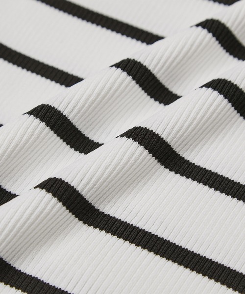 ROPE' PICNIC（ロペピクニック）の「スクエアネックリブニットプルオーバー（ニット/セーター・レディース・ライトグリーン/ターコイズブルー/キナリ/ホワイト系その他5/ブラック・38）」の16枚目の写真