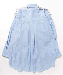 極美品 エムエスジーエム MSGM ブルーストライプ コットンワンピース 青 白 極美品 エムエスジーエム MSGM ブルーストライプ コットン