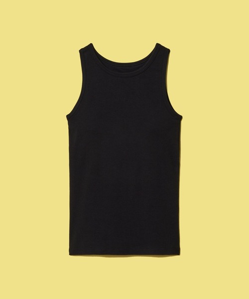 FOREVER 21（フォーエバー トゥエンティーワン）の「【BASIC】カップ付きアメスリタンク（タンクトップ・レディース・ブラック/オフホワイト/グレー・MEDIUM/SMALL）」の11枚目の写真