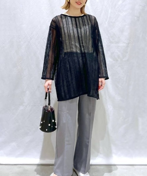 FOREVER 21（フォーエバー トゥエンティーワン）の「【BASIC】カップ付きアメスリタンク（タンクトップ・レディース・ブラック/オフホワイト/グレー・MEDIUM/SMALL）」の20枚目の写真