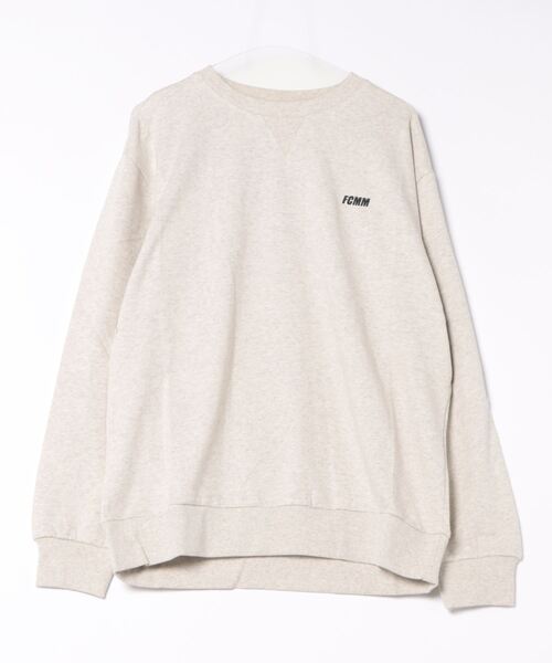 FCMM（エフシーエムエム）の「【UNISEX】CLUB ESSENTIAL SWEATSHIRT/クラブエッセンシャルスウェットシャツ（スウェット・メンズ・ワインレッド/ホワイト/ブラウン/アイボリー/ブラック/ライトグレー/ナチュラル/グレー・LARGE/X-LARGE/MEDIUM）」の7枚目の写真