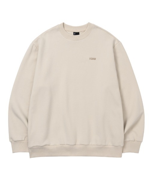 FCMM（エフシーエムエム）の「【UNISEX】CLUB ESSENTIAL SWEATSHIRT/クラブエッセンシャルスウェットシャツ（スウェット・メンズ・ワインレッド/ホワイト/ブラウン/アイボリー/ブラック/ライトグレー/ナチュラル/グレー・LARGE/X-LARGE/MEDIUM）」の3枚目の写真