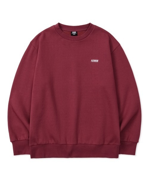 FCMM（エフシーエムエム）の「【UNISEX】CLUB ESSENTIAL SWEATSHIRT/クラブエッセンシャルスウェットシャツ（スウェット・メンズ・ワインレッド/ホワイト/ブラウン/アイボリー/ブラック/ライトグレー/ナチュラル/グレー・LARGE/X-LARGE/MEDIUM）」の8枚目の写真