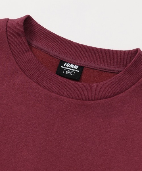 FCMM（エフシーエムエム）の「【UNISEX】CLUB ESSENTIAL SWEATSHIRT/クラブエッセンシャルスウェットシャツ（スウェット・メンズ・ワインレッド/ホワイト/ブラウン/アイボリー/ブラック/ライトグレー/ナチュラル/グレー・LARGE/X-LARGE/MEDIUM）」の19枚目の写真