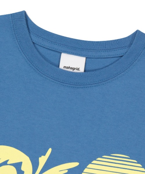 MAHAGRID（マハグリッド）の「『mahagrid/マハグリッド』SUNSET BEACH TEE/サンセット 半袖 カットソー（Tシャツ/カットソー・レディース・ブルー/ブラック/ホワイト・M/L）」の13枚目の写真