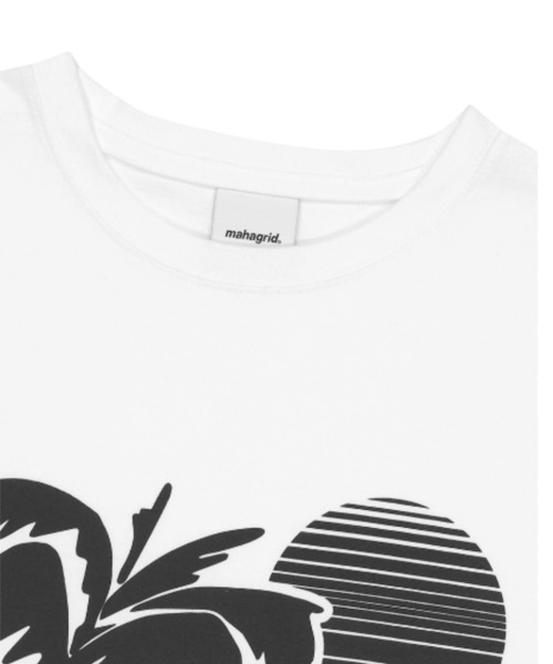 MAHAGRID（マハグリッド）の「『mahagrid/マハグリッド』SUNSET BEACH TEE/サンセット 半袖 カットソー（Tシャツ/カットソー・レディース・ブルー/ブラック/ホワイト・M/L）」の7枚目の写真
