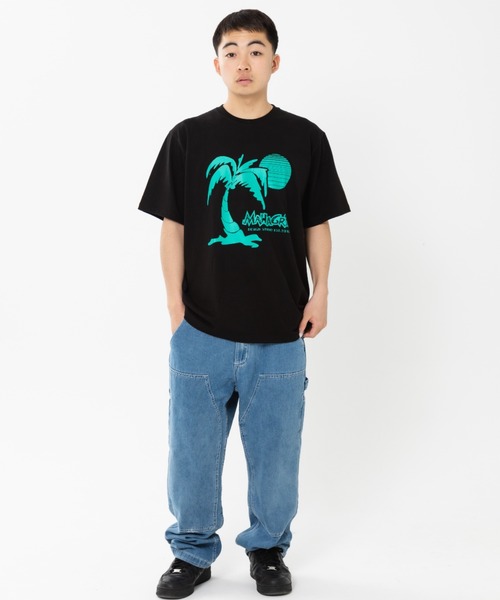 MAHAGRID（マハグリッド）の「『mahagrid/マハグリッド』SUNSET BEACH TEE/サンセット 半袖 カットソー（Tシャツ/カットソー・レディース・ブルー/ブラック/ホワイト・M/L）」の17枚目の写真