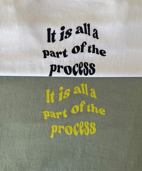 CANAL JEAN（キャナルジーン）の「El mar(エルマール) "It is all"半袖Tシャツ（Tシャツ/カットソー・レディース・カーキ/ホワイト・ONE SIZE）」の14枚目の写真