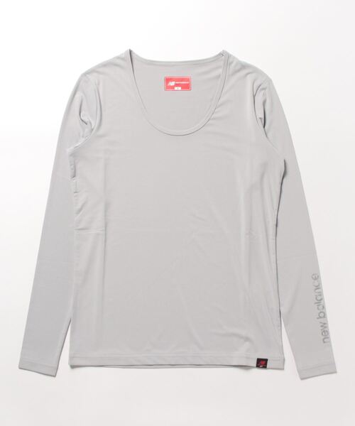 New Balance Golf（ニューバランスゴルフ）の「【new balance golf】4WAYベア天竺 Uネック インナー プルオーバー (WOMENS SPORT)（Tシャツ/カットソー・レディース・ブラック/ホワイト/グレー系その他2・MEDIUM/LARGE/SMALL）」の3枚目の写真