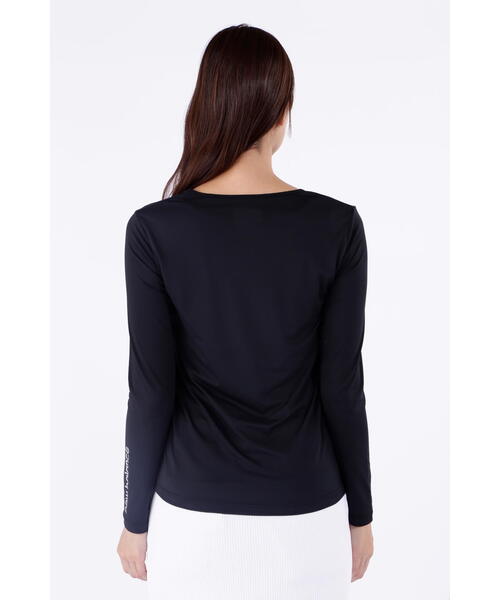 New Balance Golf（ニューバランスゴルフ）の「【new balance golf】4WAYベア天竺 Uネック インナー プルオーバー (WOMENS SPORT)（Tシャツ/カットソー・レディース・ブラック/ホワイト/グレー系その他2・MEDIUM/LARGE/SMALL）」の15枚目の写真
