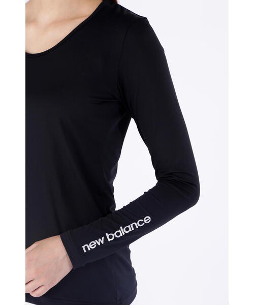 New Balance Golf（ニューバランスゴルフ）の「【new balance golf】4WAYベア天竺 Uネック インナー プルオーバー (WOMENS SPORT)（Tシャツ/カットソー・レディース・ブラック/ホワイト/グレー系その他2・MEDIUM/LARGE/SMALL）」の18枚目の写真