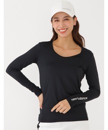 【new balance golf】4WAYベア天竺 Uネック インナー プルオーバー (WOMENS SPORT)