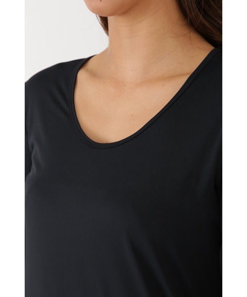 New Balance Golf（ニューバランスゴルフ）の「【new balance golf】4WAYベア天竺 Uネック インナー プルオーバー (WOMENS SPORT)（Tシャツ/カットソー・レディース・ブラック/ホワイト/グレー系その他2・MEDIUM/LARGE/SMALL）」の11枚目の写真