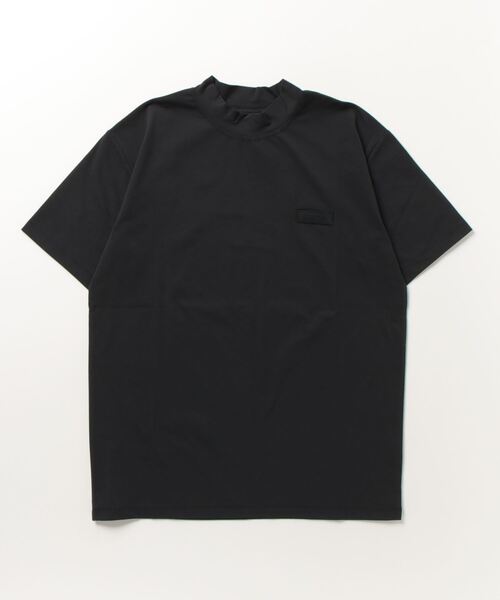 LUSOR（ルーソル）の「LUSOR（ルーソル）Harf Neck. SSカットソー（Tシャツ/カットソー・メンズ・ブラック・L/M/S）」の2枚目の写真